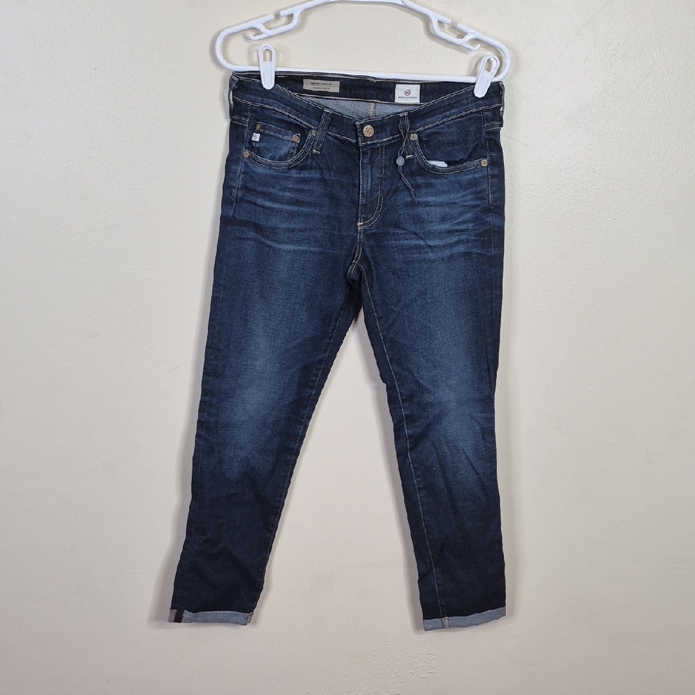 AG Adriano Goldschmied The Slit Roll Up Blue Jeans, Simón's Blue Jeans Size 29